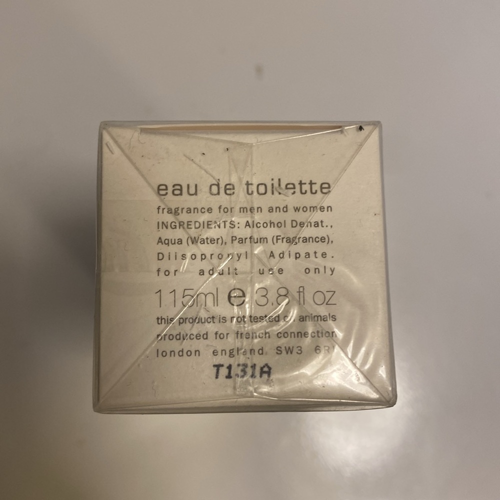 French Connection Eau de Toilette Fragrance 3.8 ounces - Picture 3 of 3